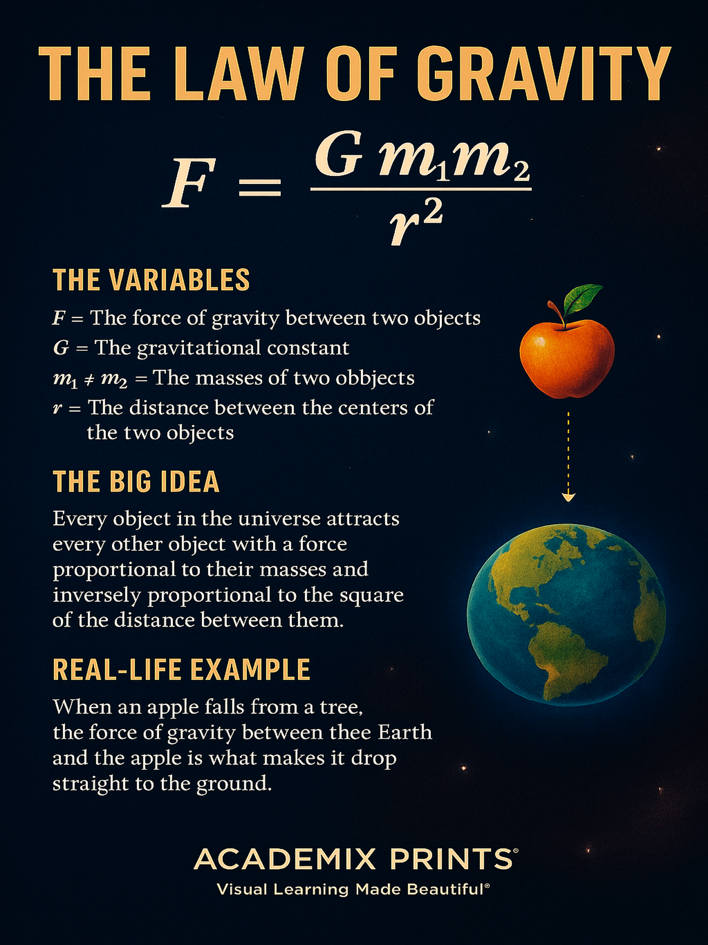 The Law of Gravity